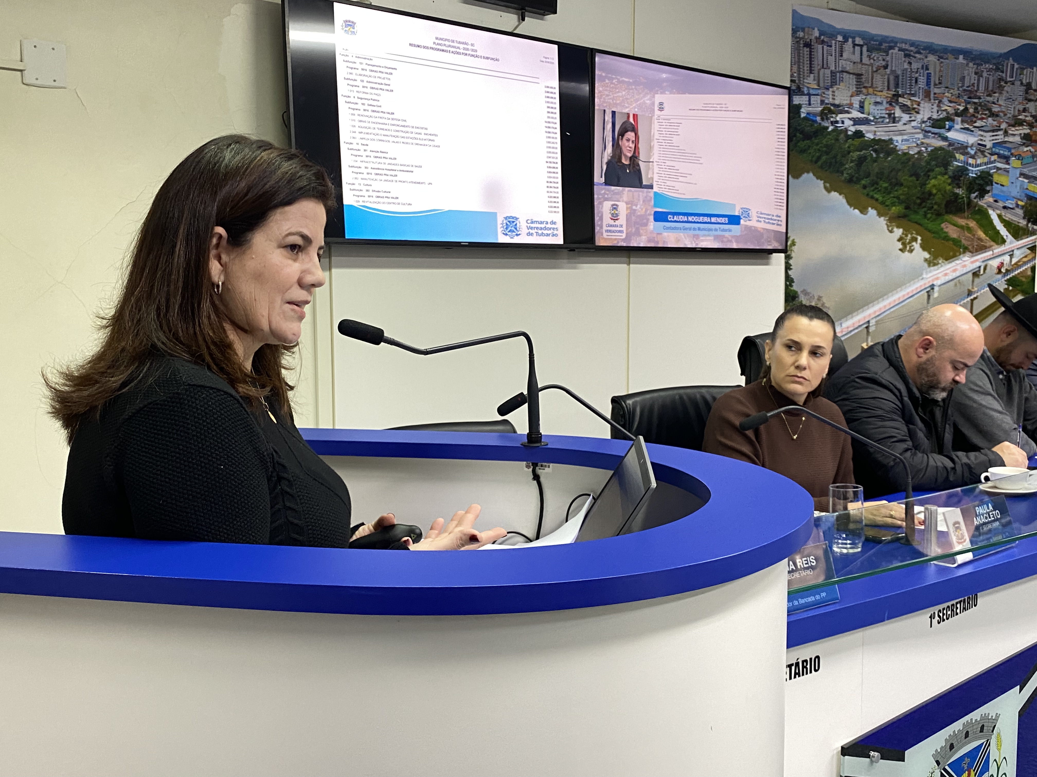 Prefeitura apresenta proposta do Plano Plurianual em audiência na Câmara